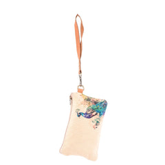 Peacock Mor Wristlet