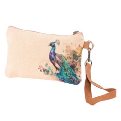 Peacock Mor Wristlet