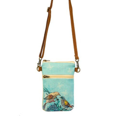 Vintage Birdies Cellphone Sling