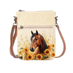 Horse Sunflowers Slim Sling