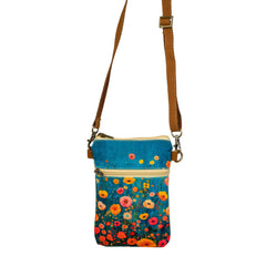 Floral Fantasia Cellphone Sling