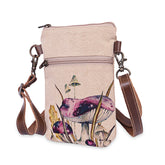 Mushrooms Cellphone Sling