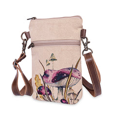 Mushrooms Cellphone Sling