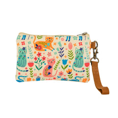 Whimsy Cats Wristlet