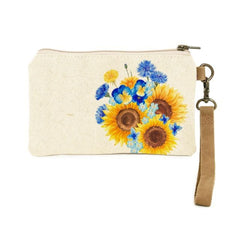 Sunflowers Wristlet