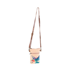 Ruby Hummingbird Cellphone Sling